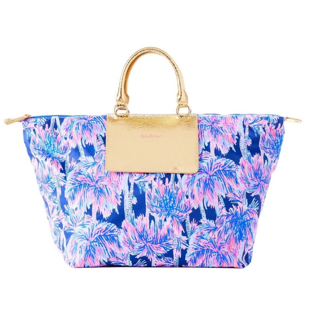 RARE! Lilly Pulitzer Packable Escape
Weekender Travel Bag Purse